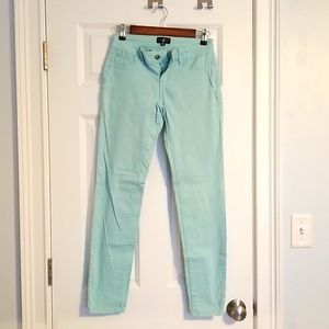 Cello Jeans Skinny Jeans, Mint Green, Size 5
